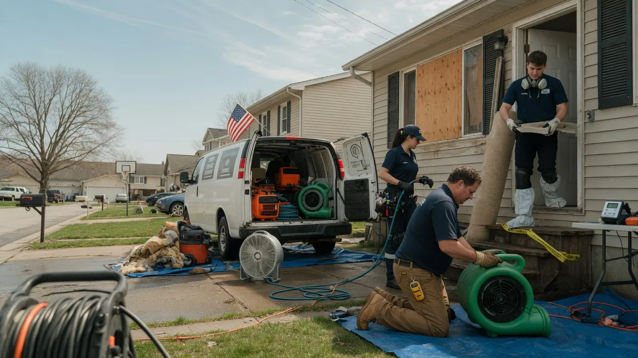 Water Damage Restoration in Sugarcreek, OH near me